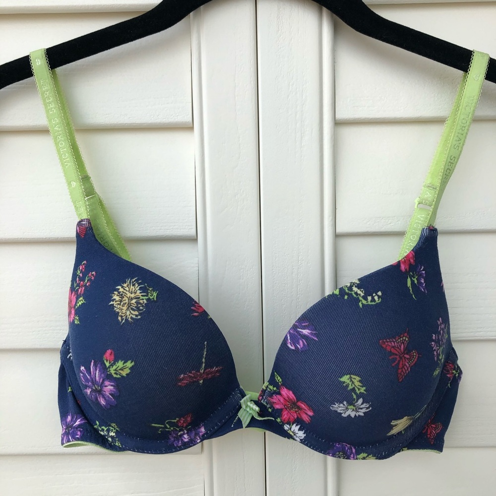 Victoria’s Secret Push-Up T-Shirt Bra, cotton, 32B